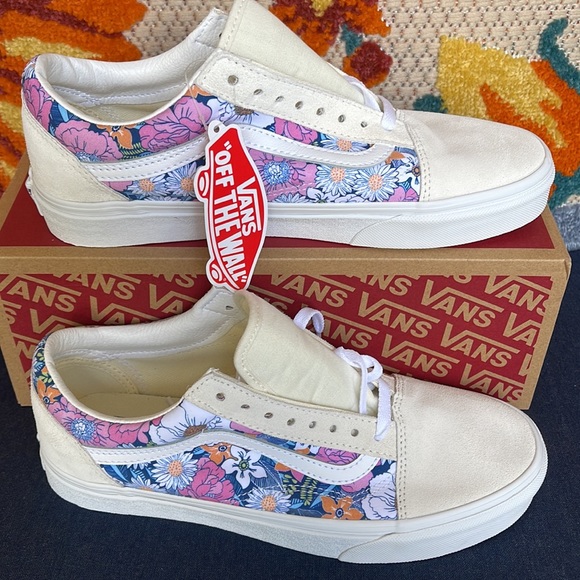Vans Old Skool Retro Floral Multi/True White WMNS sneakers - Picture 2 of 16